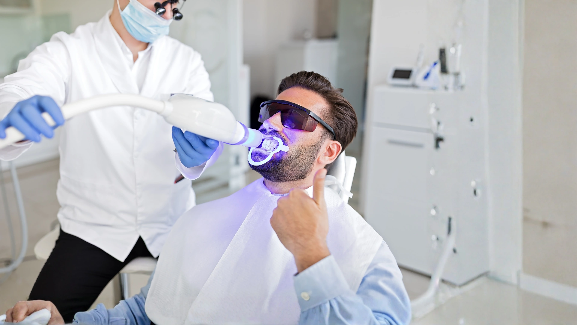 whitening teeth